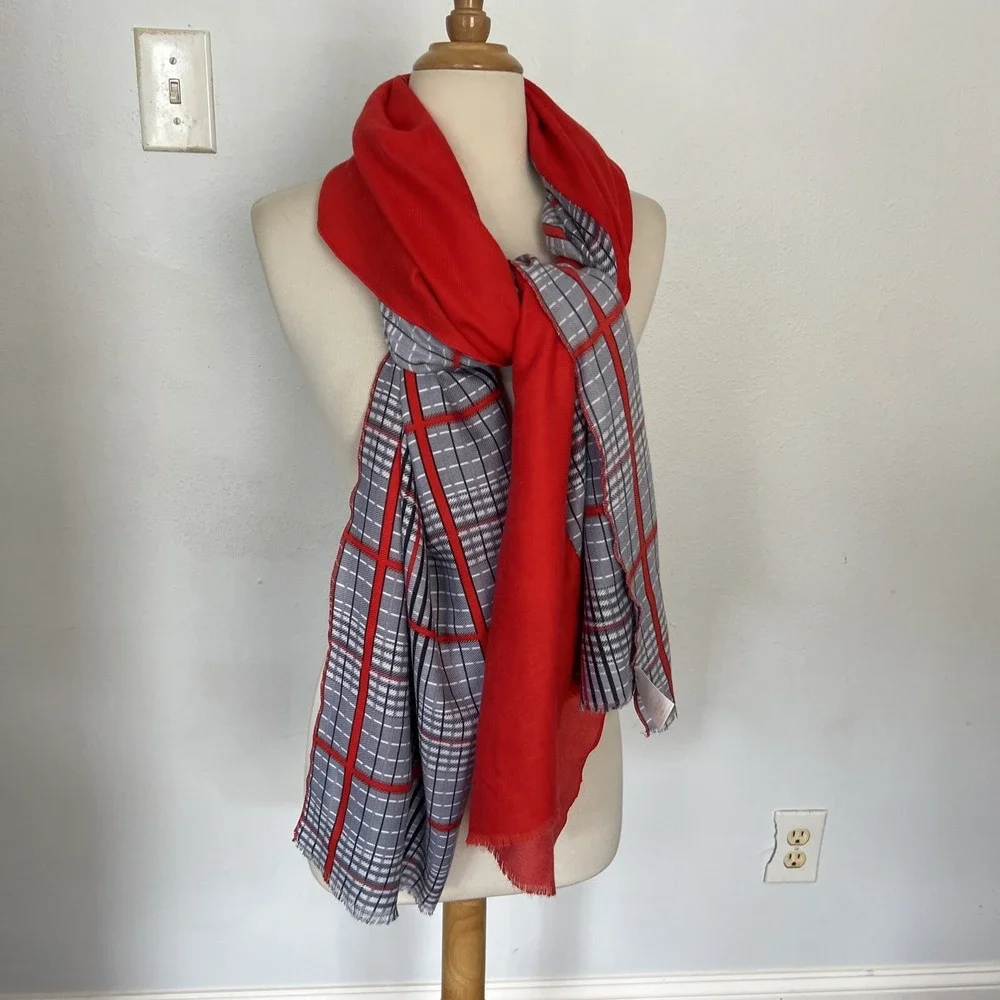 14th & Union Women's Mix Media Scarf 35 X‎ 74